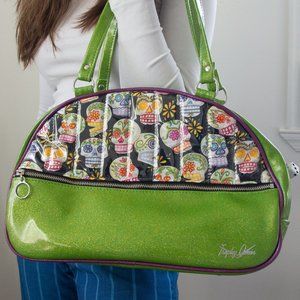 Trophy Queen sugar skull bowling bag